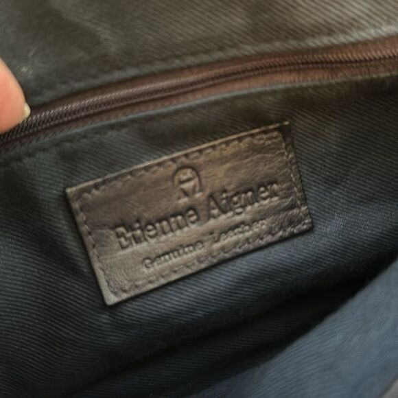 Etienne Aigner Leather Classic Handbag EUC - Picture 8 of 9